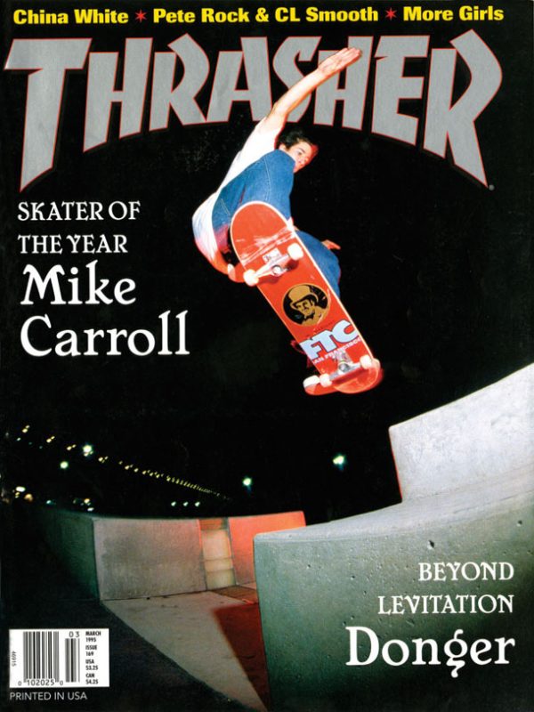 THRASHER MAGAZINE 1995年03月号