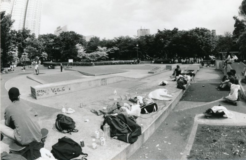 新宿中央公園 ジャブジャブ池 1990年