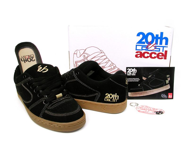 CALIFORNIA STREET x ES FOOTWEAR ACCEL エス・アクセル、カリフォルニアストリート別注、20周年コラボシューズ 2008年