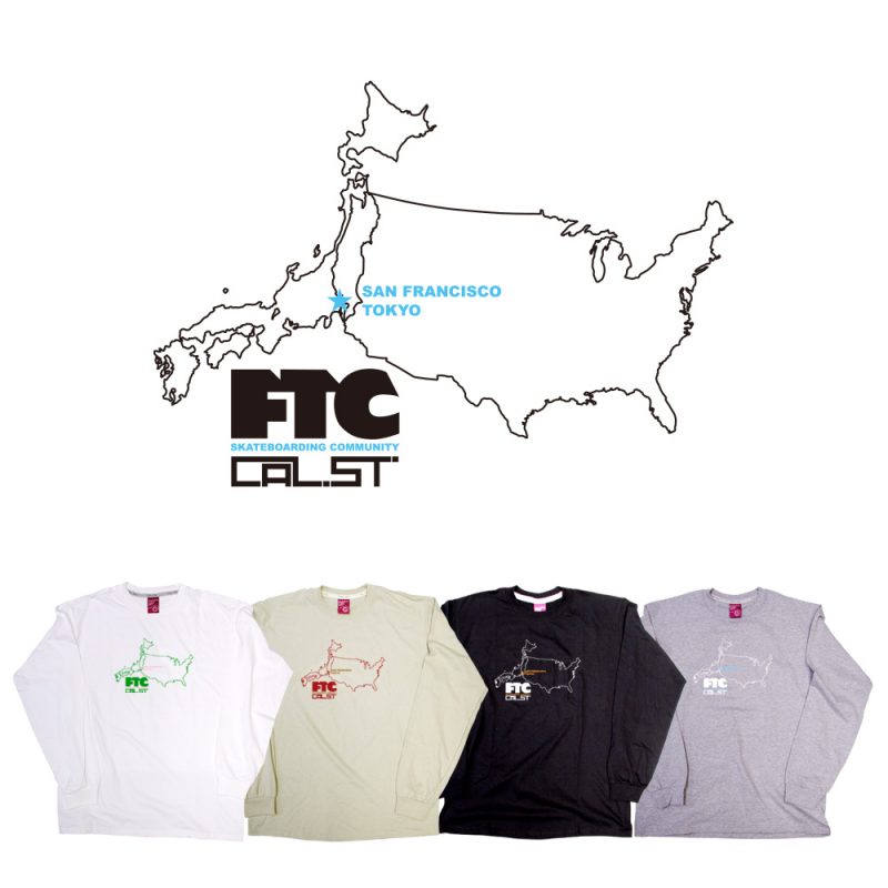 CALIFORNIA STREET x FTC カリフォルニアストリートと FTC のコラボロングスリーブTシャツ 2004年