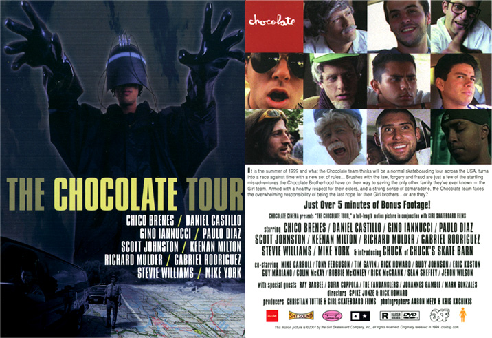 THE CHOCOLATE TOUR DVD