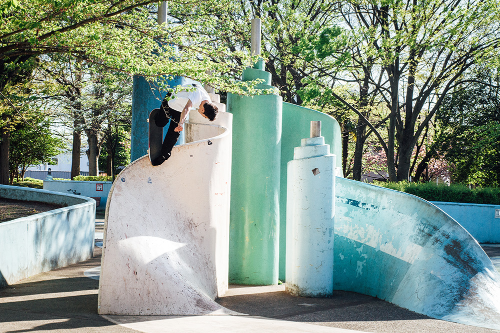 SHIN SANBONGI, POLAR SKATE CO., SKATE PHOTO