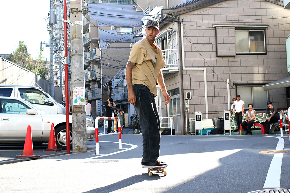 ANDREW andrew アンドリュー スケートボード パンツ NAVY XL