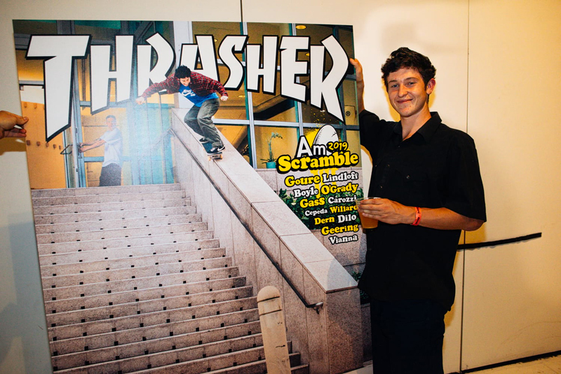 THRASHER MAGAZINE, AM SCRAMBLE 2019, PREMIERE PHOTOS