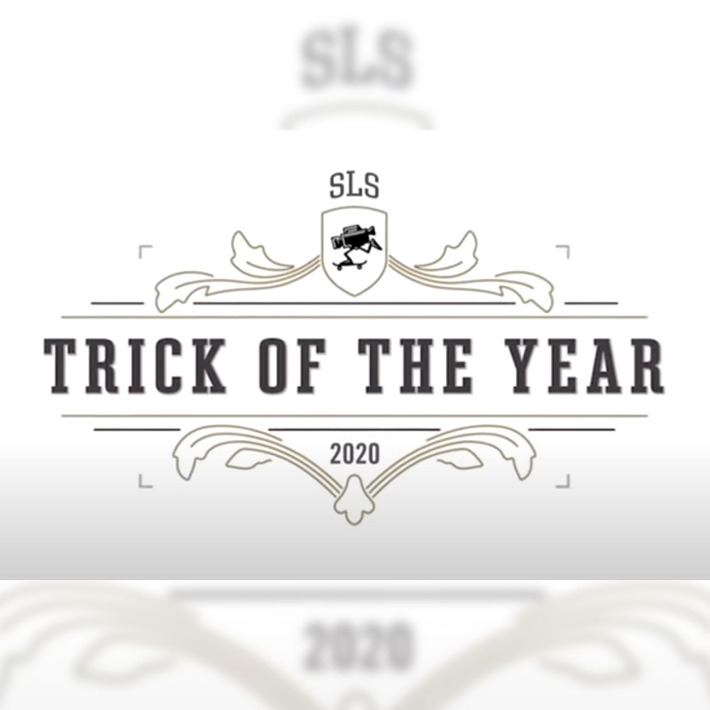 SLS (ストリートリーグ)の2020年・トリック オブ ザ イヤーを受賞したのは、、、？