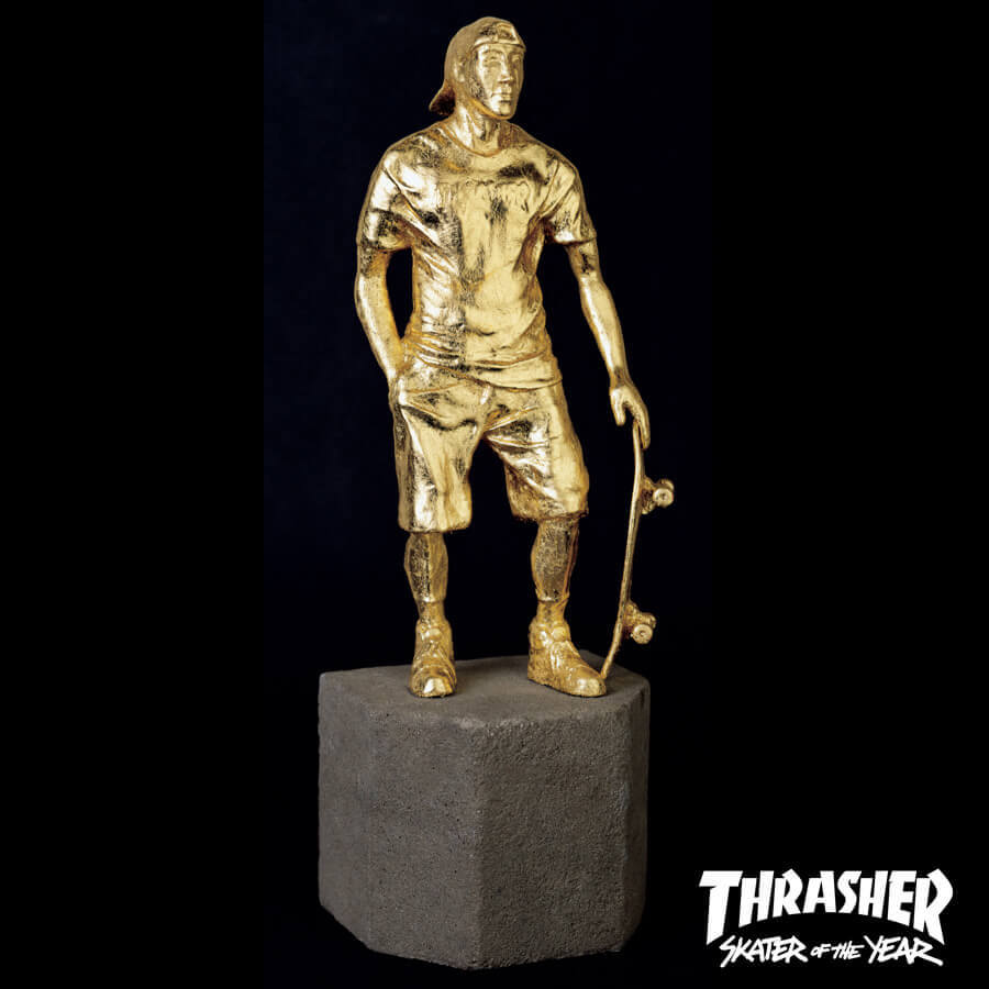 THRASHER（スラッシャー）SKATER OF THE YEAR / SOTY トロフィー