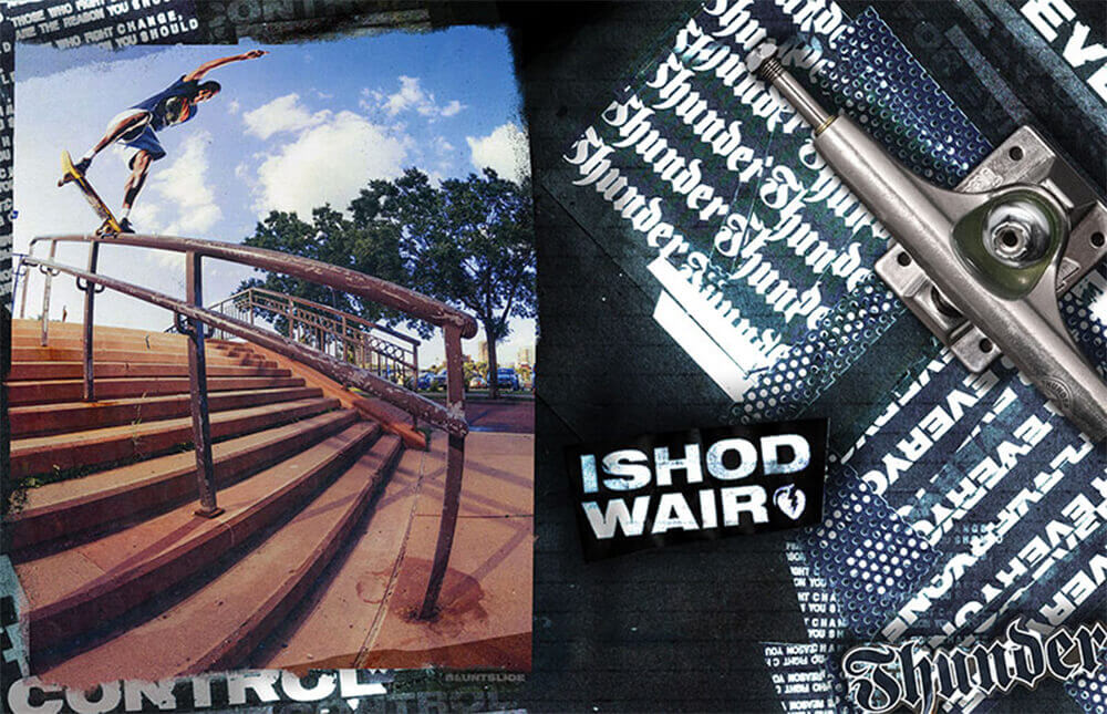 THUNDER TRUCKS, サンダートラック, ISHOD WAIR, AD