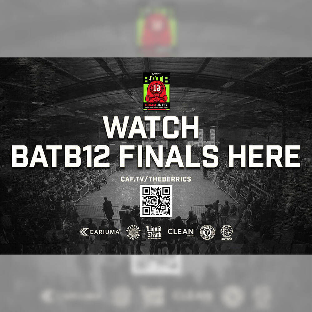 BATB 12 (BATTLE AT THE BERRICS) のファイナルズナイト、準決勝・決勝の映像が公開