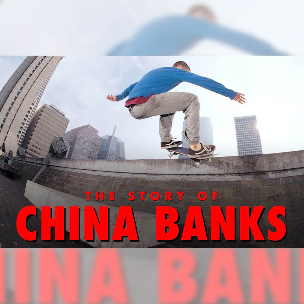 THRASHER から、伝説的なスポット CHINA BANKS の歴史を物語る映像が公開