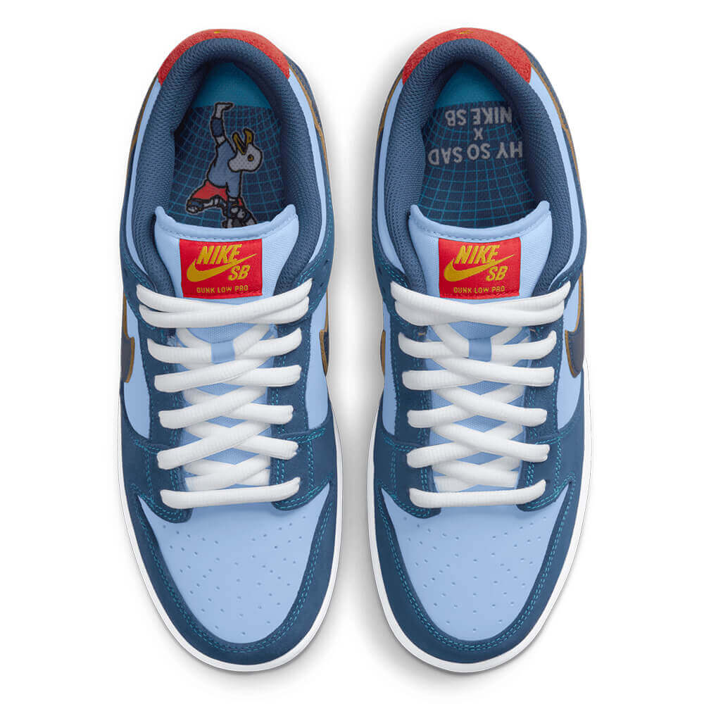 商品情報】 NIKE SB シューズ DUNK LOW PRM WHY SO SAD? DX5549-400 ...