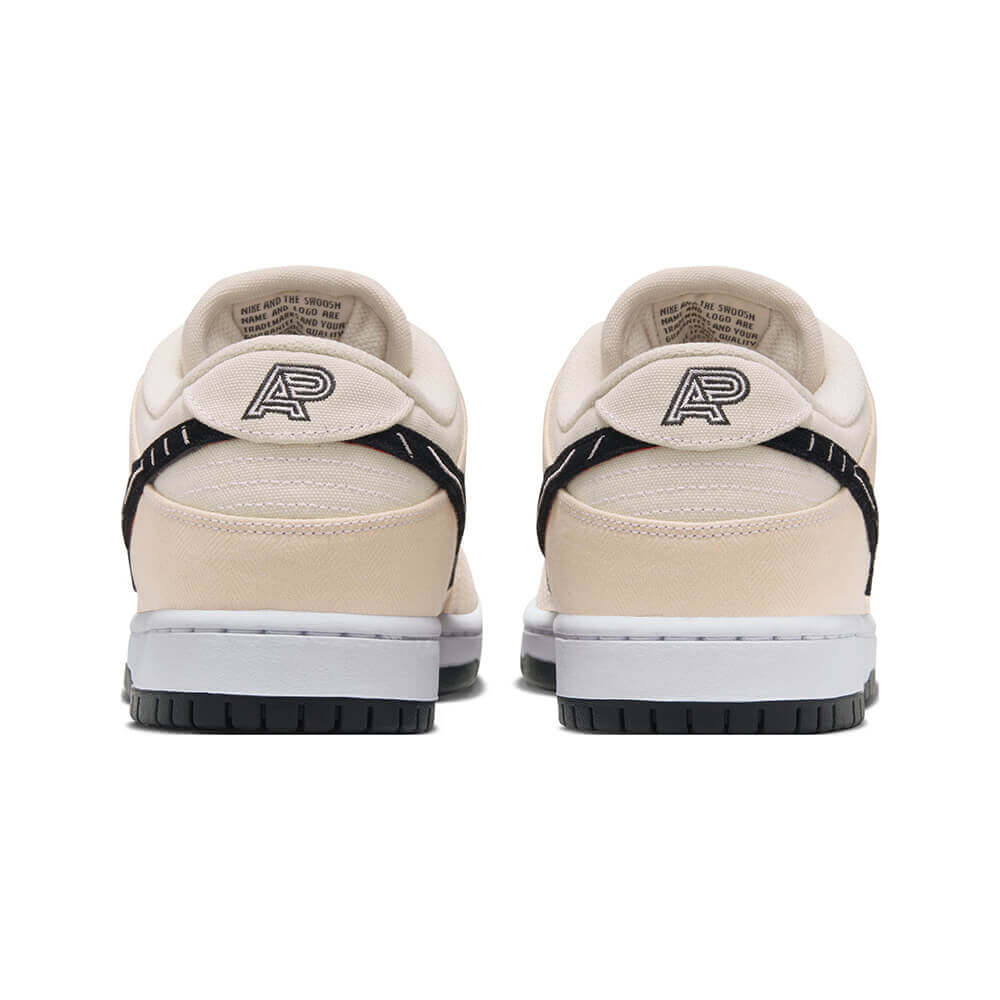 Albino & Preto × SB Dunk Low Pro QS