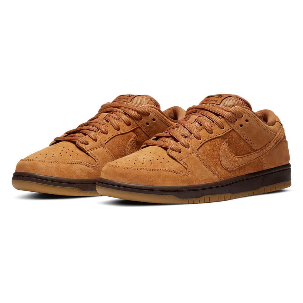 NIKE SB / DUNK LOW PRO BEIGE BROWN GUM BQ6817-204