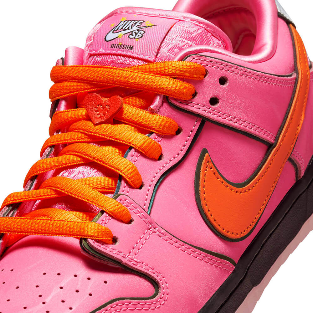 NIKE SB シューズ DUNK LOW PRO QS x POWERPUFF GIRLS BLOSSOM PINK FD2631-600 09