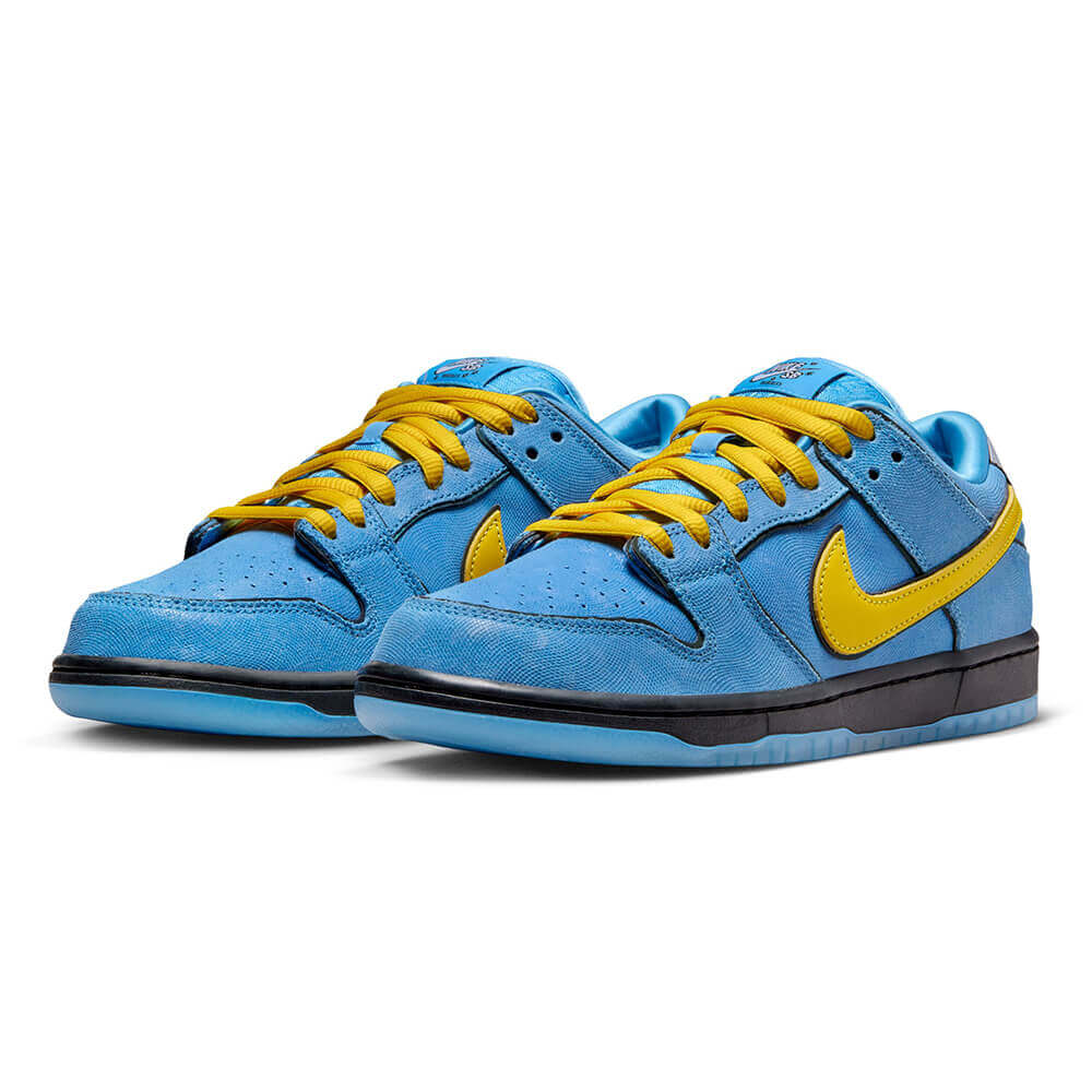 NIKE SB シューズ DUNK LOW PRO QS x POWERPUFF GIRLS BUBBLES BLUE FZ8320-400