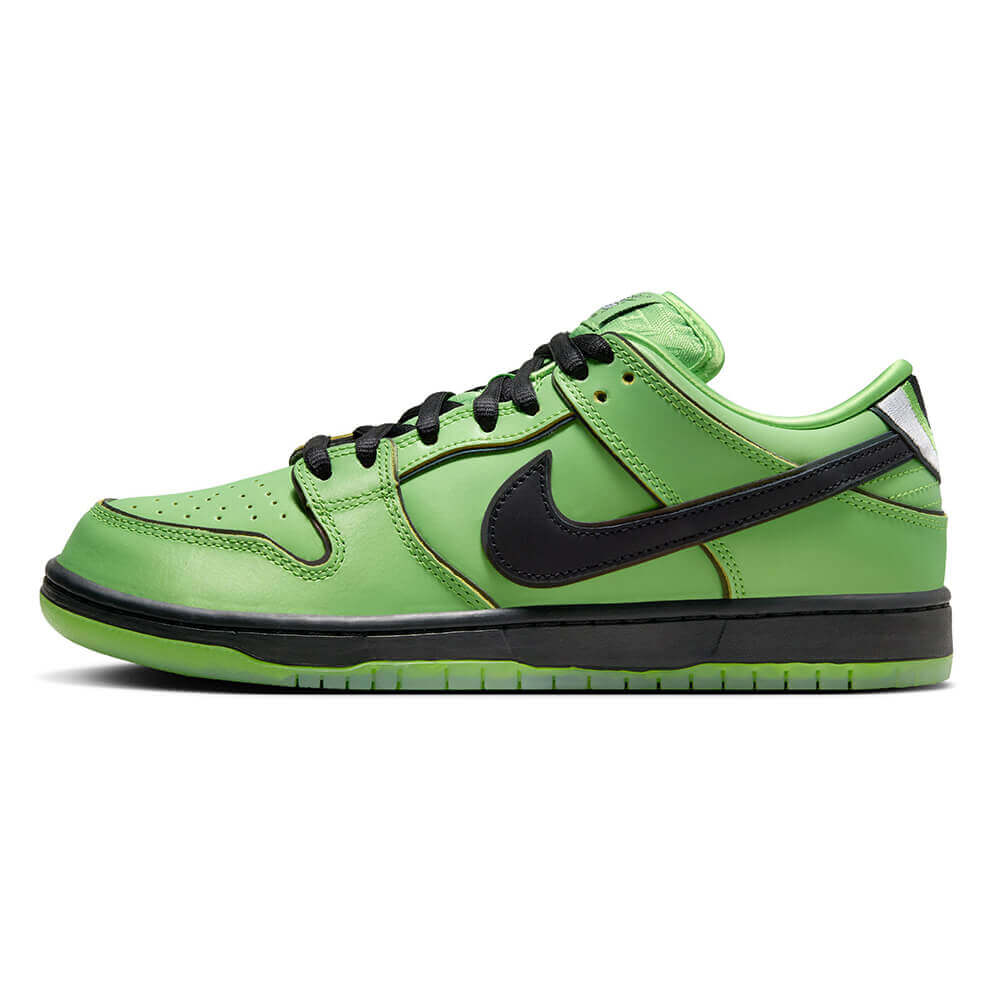 NIKE SB シューズ DUNK LOW PRO QS x POWERPUFF GIRLS BUTTERCUP GREEN FZ8319-300 04