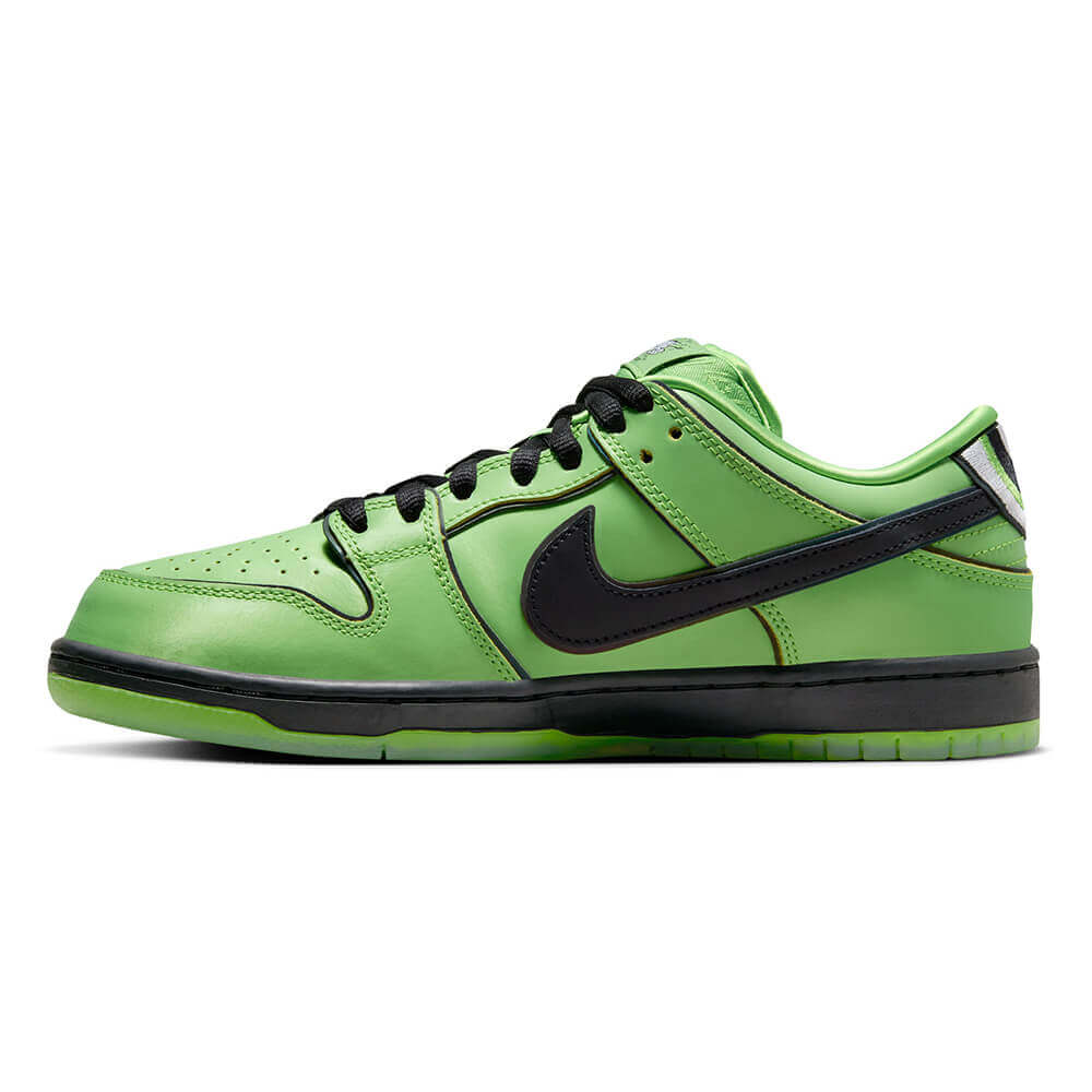 NIKE SB シューズ DUNK LOW PRO QS x POWERPUFF GIRLS BUTTERCUP GREEN FZ8319-300 07