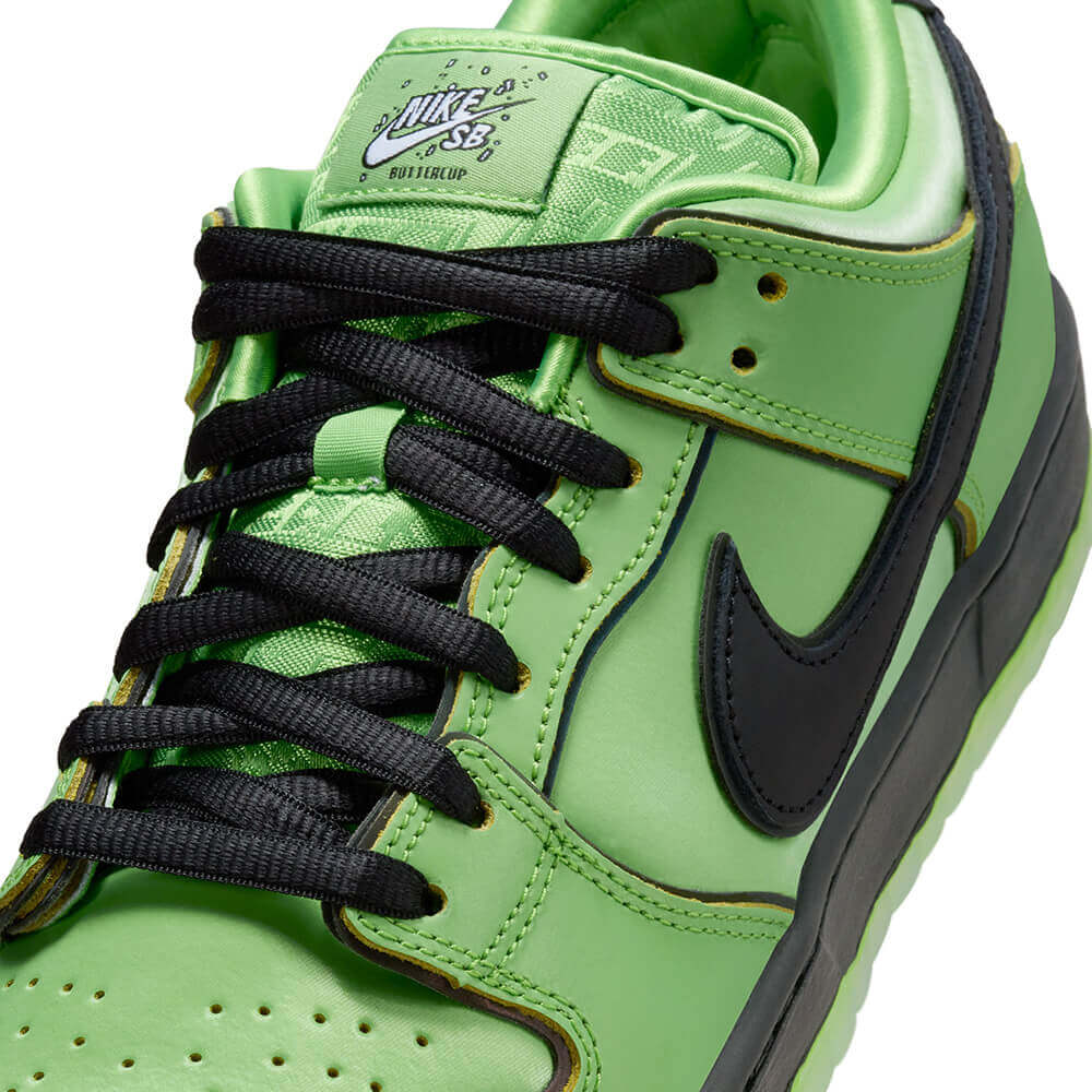 NIKE SB シューズ DUNK LOW PRO QS x POWERPUFF GIRLS BUTTERCUP GREEN FZ8319-300 09