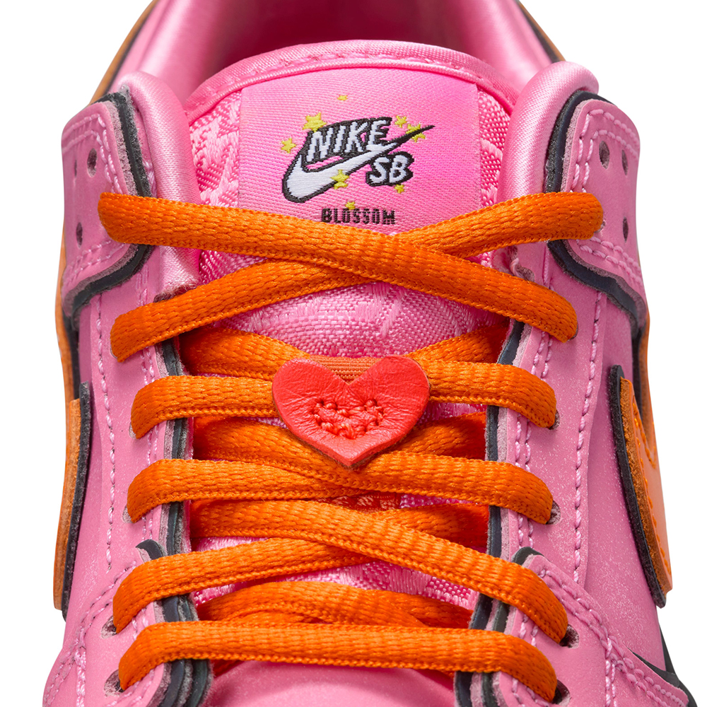 NIKE SB シューズ DUNK LOW PRO QS x POWERPUFF GIRLS PRE SCHOOL BLOSSOM PINK FZ3351-600 10