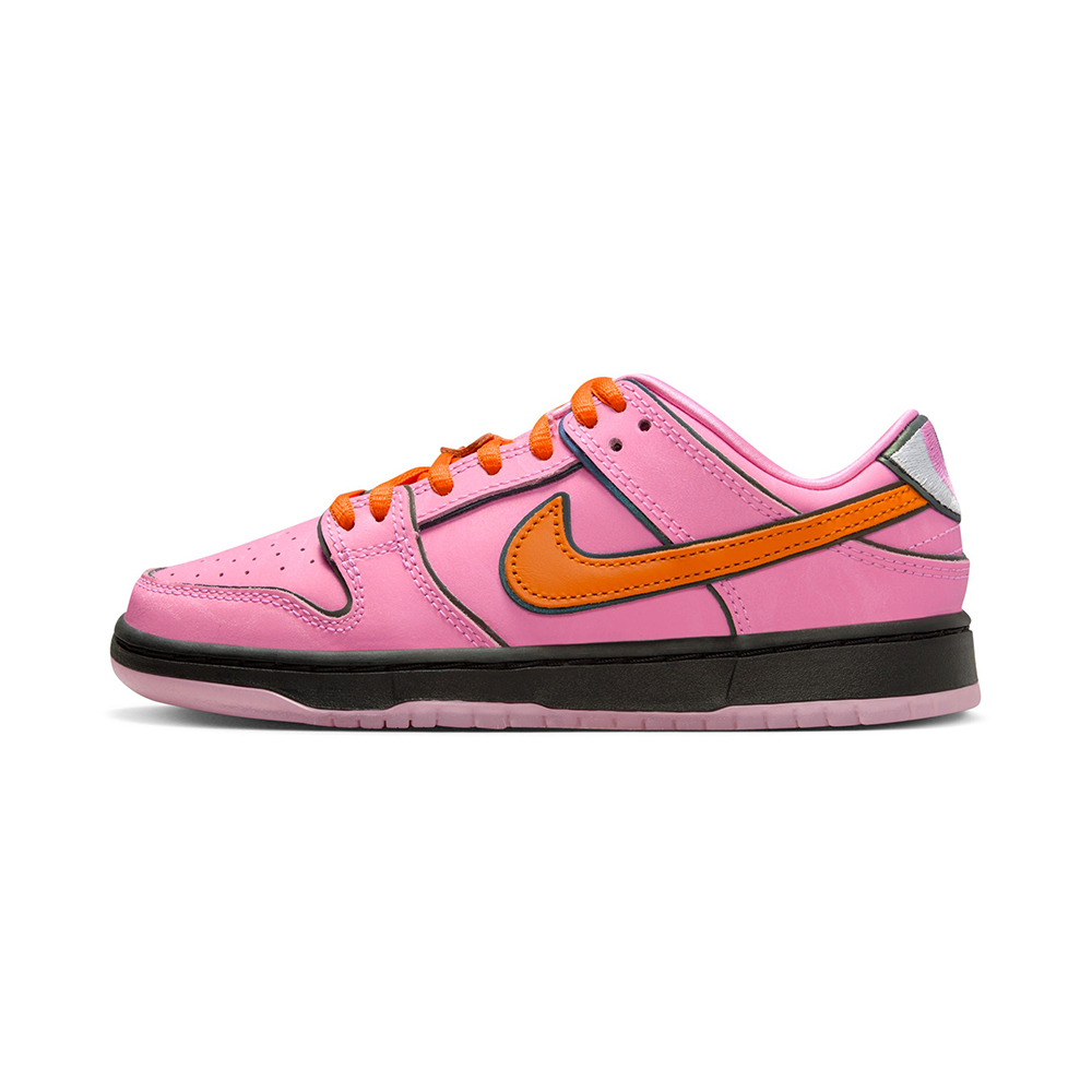 NIKE SB シューズ DUNK LOW PRO QS x POWERPUFF GIRLS PRE SCHOOL BLOSSOM PINK FZ3351-600 04