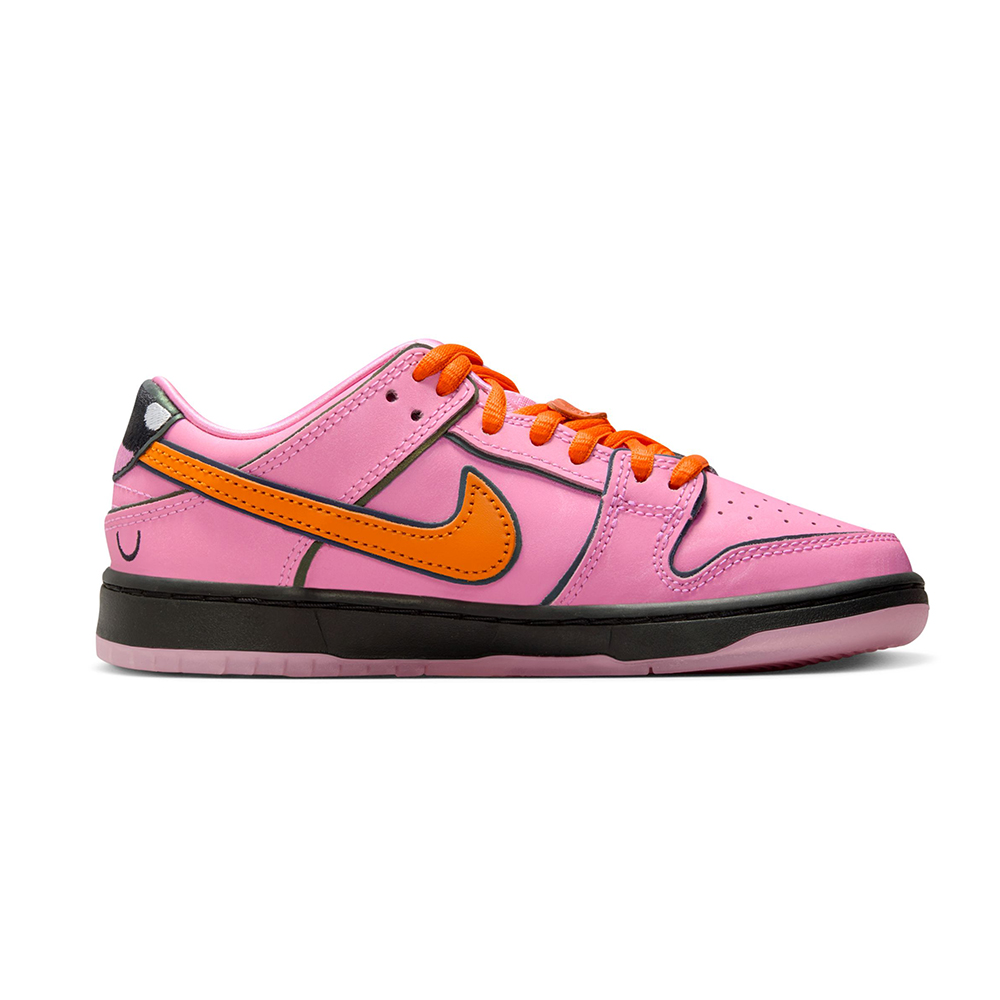 NIKE SB シューズ DUNK LOW PRO QS x POWERPUFF GIRLS PRE SCHOOL BLOSSOM PINK FZ3351-600 05