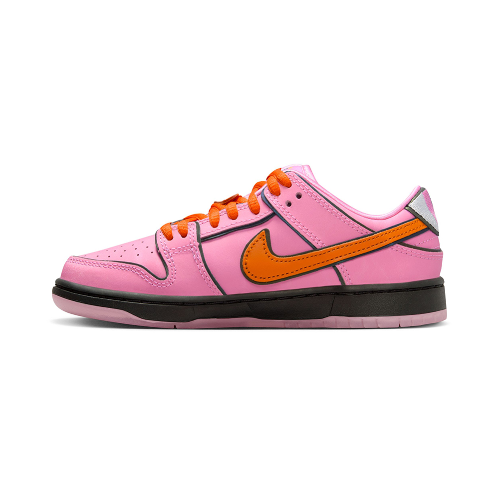 NIKE SB シューズ DUNK LOW PRO QS x POWERPUFF GIRLS PRE SCHOOL BLOSSOM PINK FZ3351-600 07