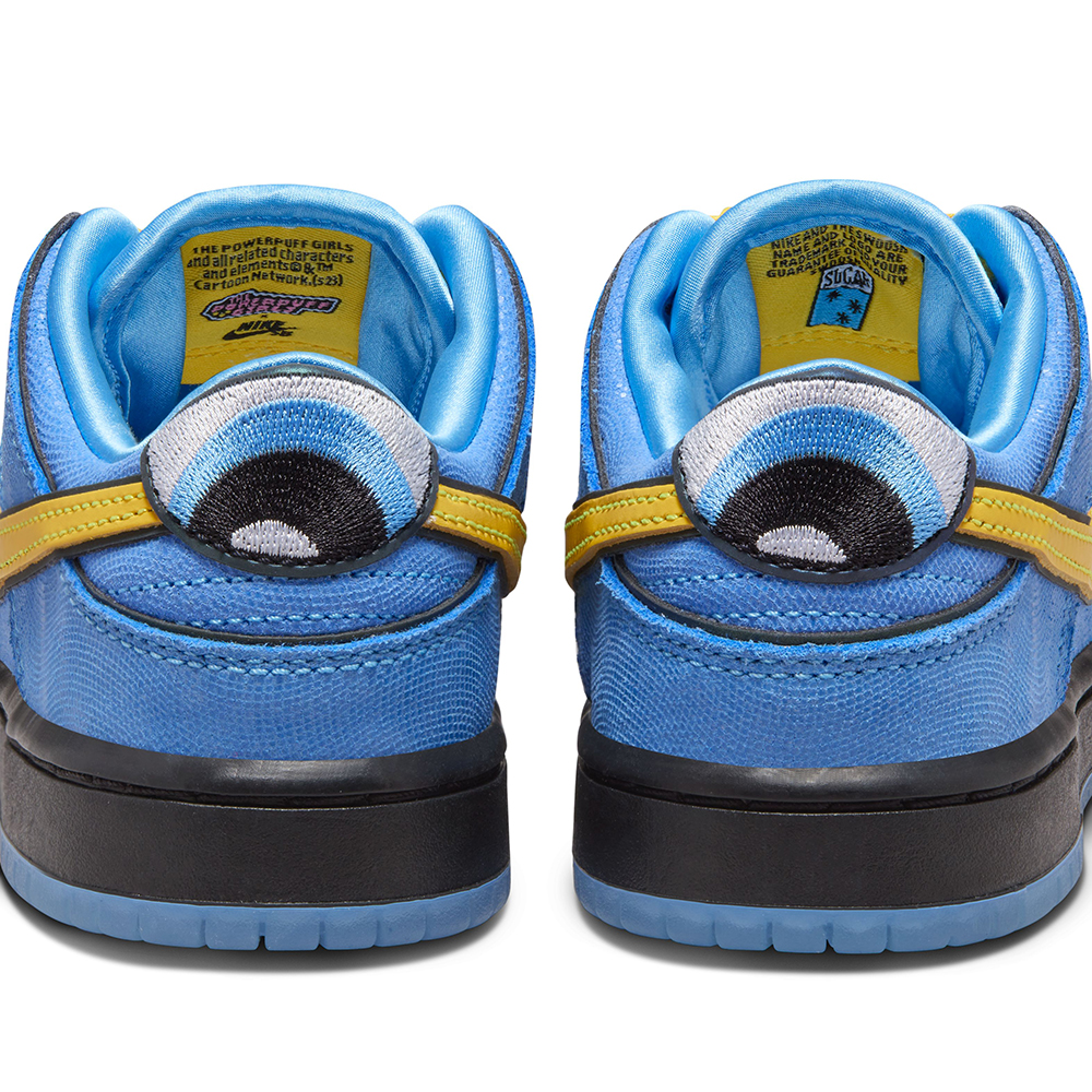 NIKE SB シューズ DUNK LOW PRO QS x POWERPUFF GIRLS PRE SCHOOL BUBBLES BLUE FZ8833-400 11