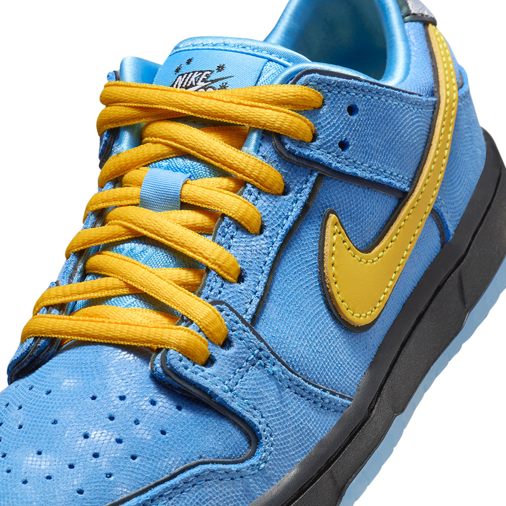 NIKE SB シューズ DUNK LOW PRO QS x POWERPUFF GIRLS PRE SCHOOL BUBBLES BLUE FZ8833-400 09