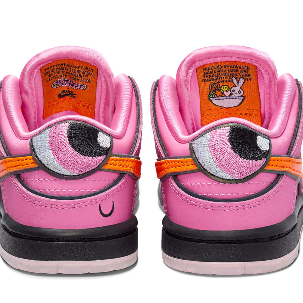 NIKE SB シューズ DUNK LOW PRO QS x POWERPUFF GIRLS TODDLER BLOSSOM PINK FZ3352-600 11