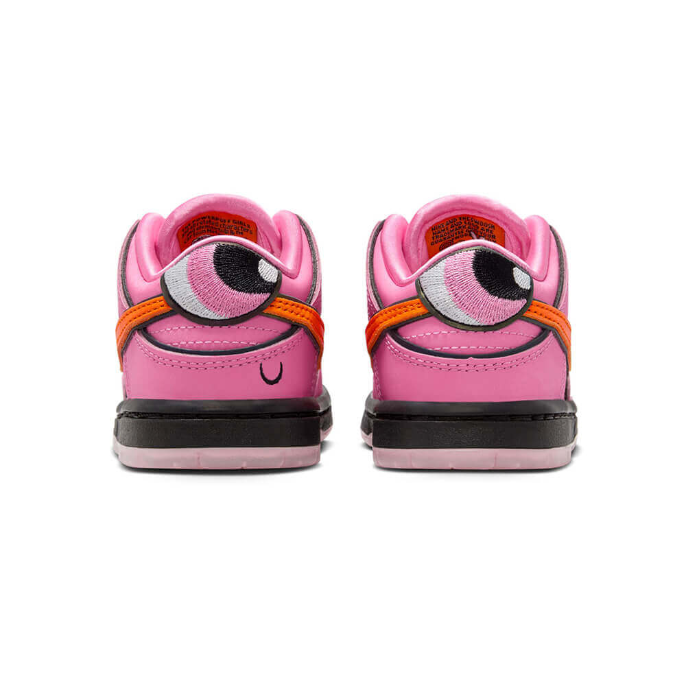 NIKE SB シューズ DUNK LOW PRO QS x POWERPUFF GIRLS TODDLER BLOSSOM PINK FZ3352-600 02