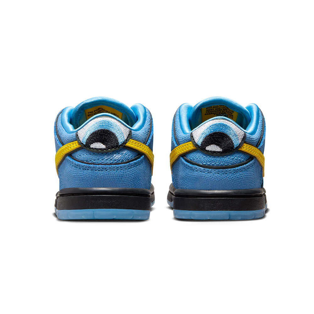 NIKE SB シューズ DUNK LOW PRO QS x POWERPUFF GIRLS TODDLER BUBBLES BLUE FZ8330-400 02