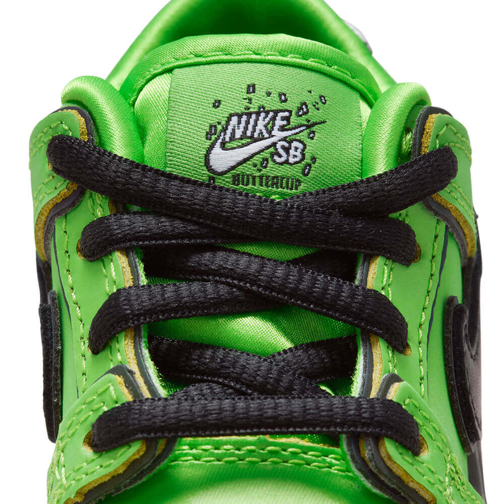 NIKE SB シューズ DUNK LOW PRO QS x POWERPUFF GIRLS TODDLER BUTTERCUP GREEN FZ8831-300 10