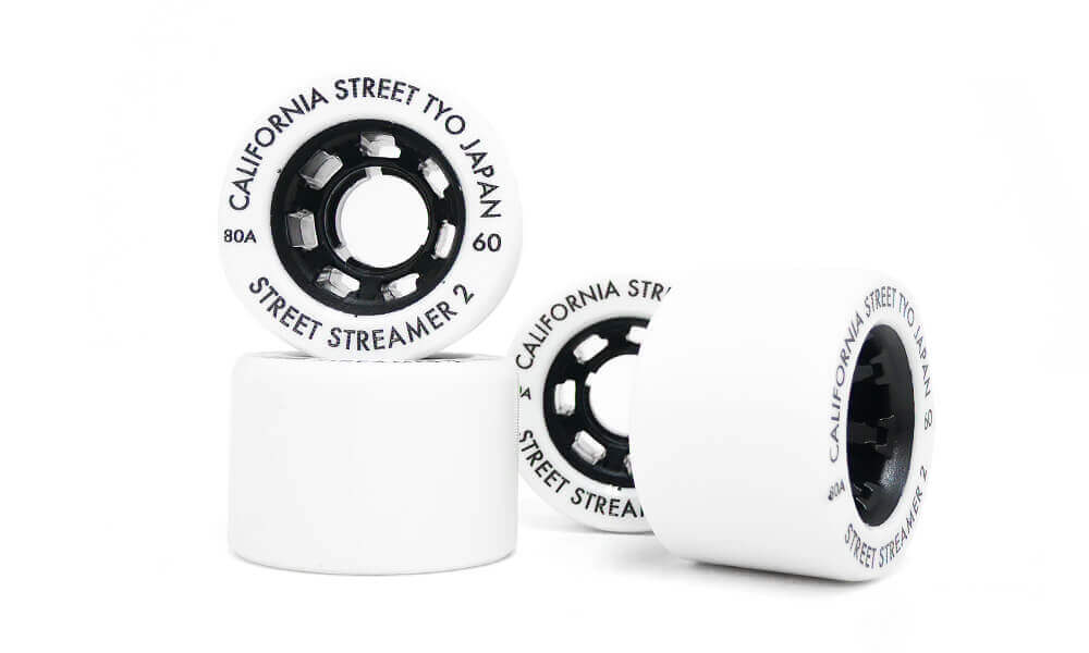 当店がおすすめするスケートボード・クルーザーウィール 【CALIFORNIA STREET】ウィール STREET STREAMER 2 60mm 80A