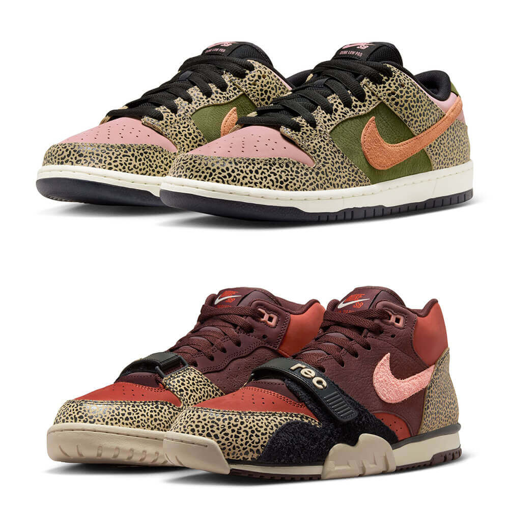 【商品情報】 NIKE SB シューズ DUNK LOW PRO QS / AIR TRAINER1 QS x Arts-Rec Skateshop