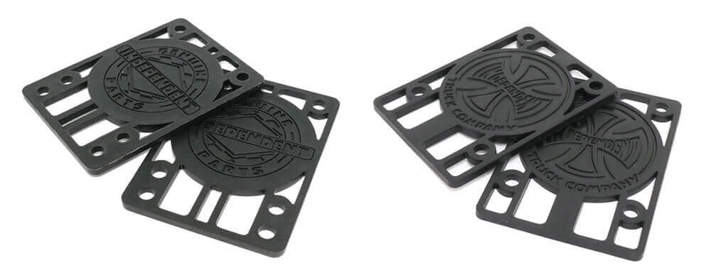 INDEPENDENT RISER PAD インディペンデント スペースパッド ライザーパッド RISERS 黒 1/8インチ