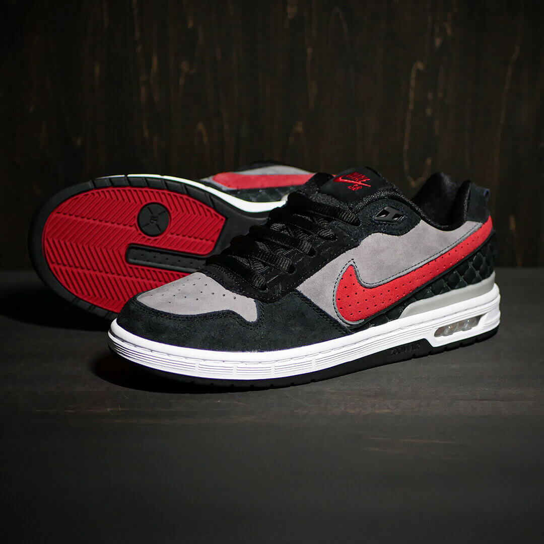 NIKE SB シューズ PAUL RODRIGUEZ ZOOM AIR LOW "BRED" IM7147-001 01