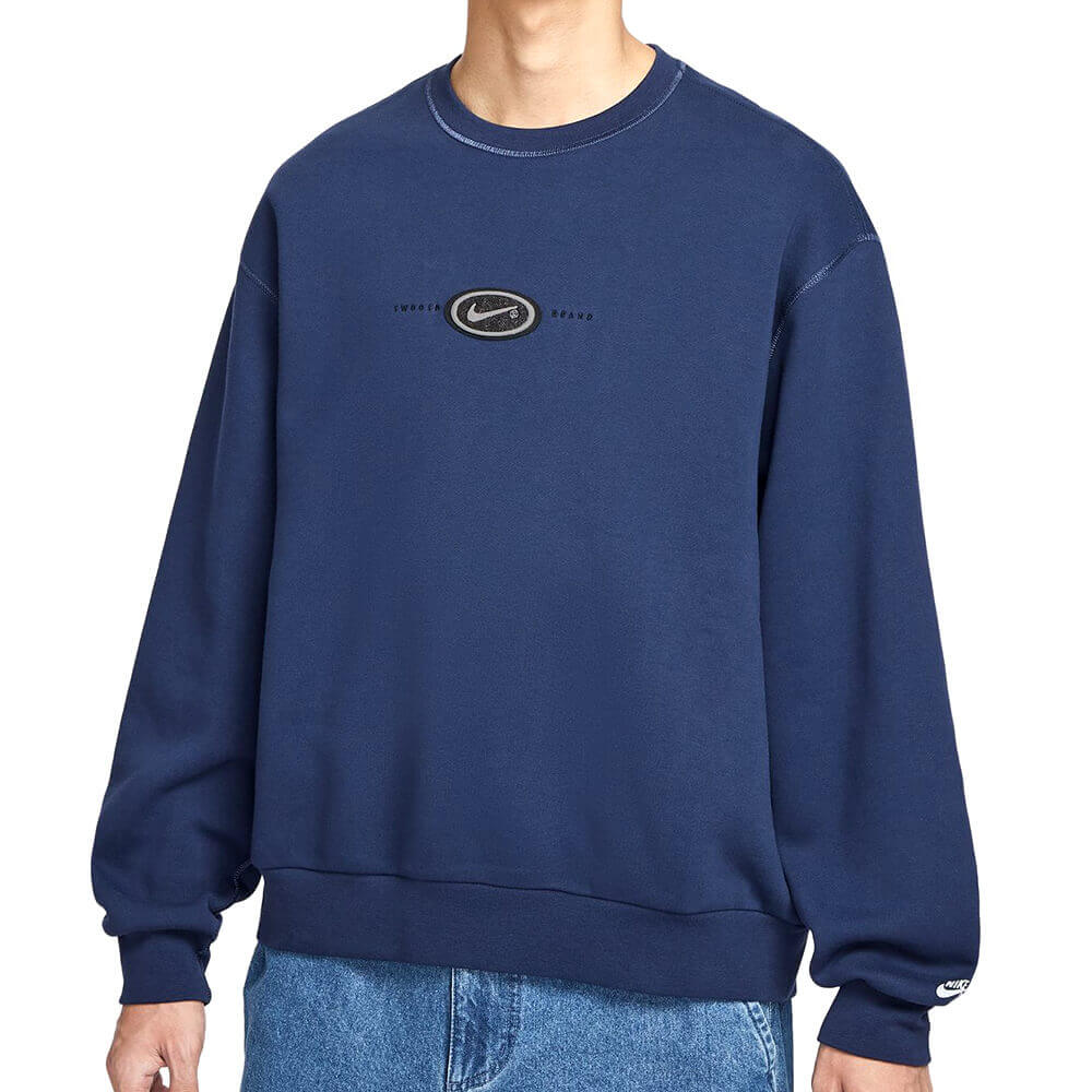 NIKE SB トレーナー FLEECE LS CREW BB QS x ERIC KOSTON ミッドナイトネイビー HV0248-410