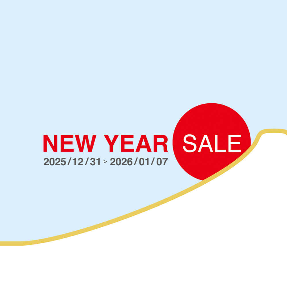 今年も NEW YEAR 20% OFF セール開催！12/31 (水)〜1/7 (水)