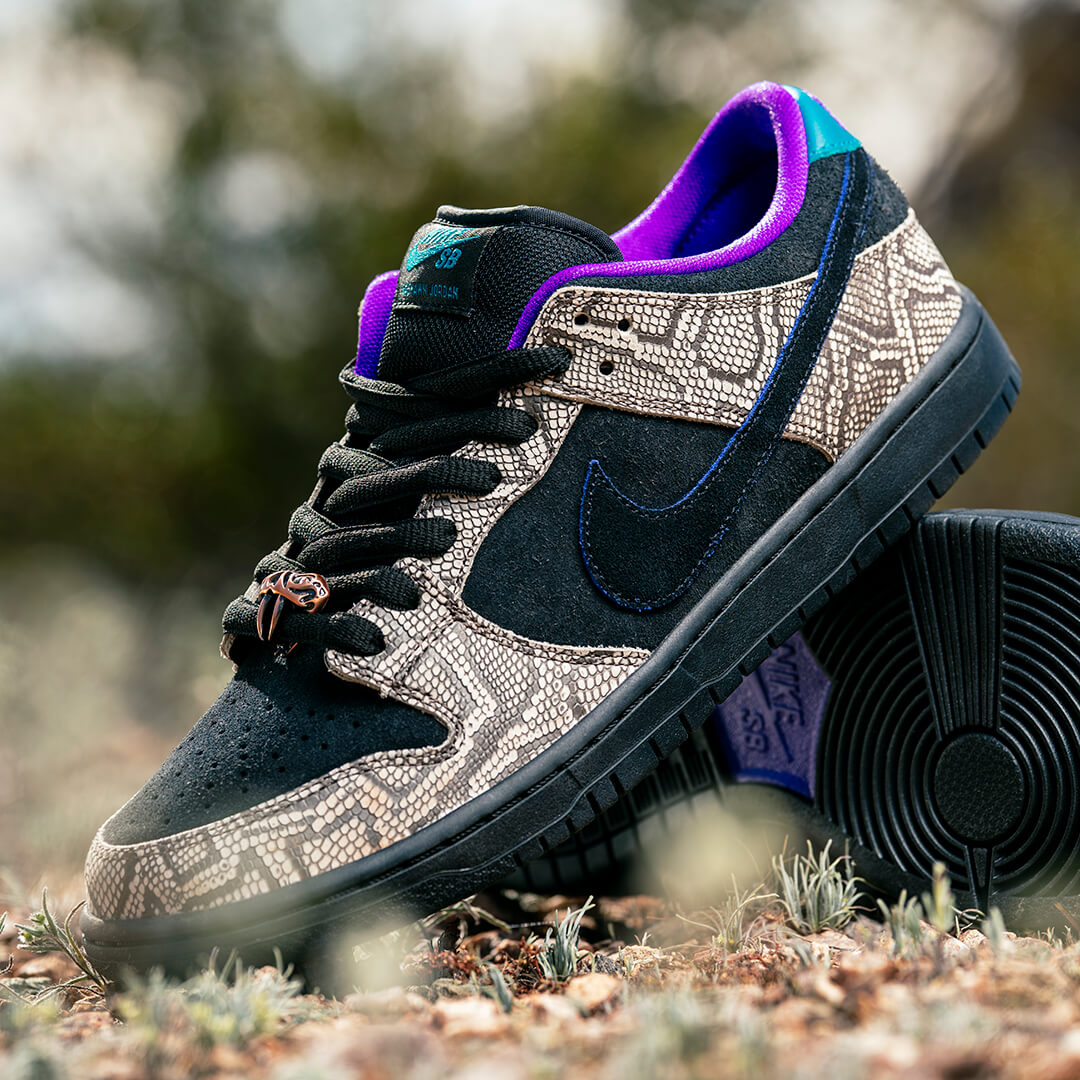 NIKE SB（ナイキエスビー）シューズ DUNK LOW PRO x DASHAWN JORDAN "String" IB6208-200 EC