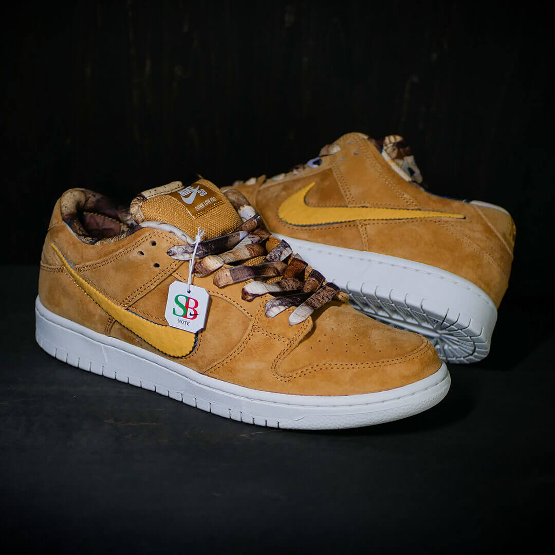 NIKE SB シューズ DUNK LOW PRO QS x NOTE MANCHESTER "BISCUITS" IO9508-200 写真 01