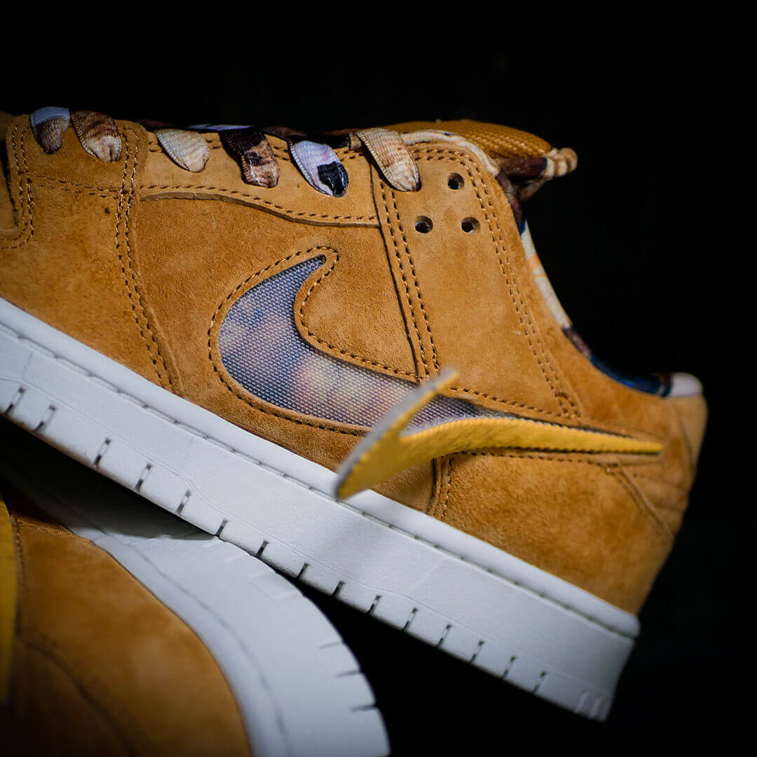 NIKE SB シューズ DUNK LOW PRO QS x NOTE MANCHESTER "BISCUITS" IO9508-200 写真 06