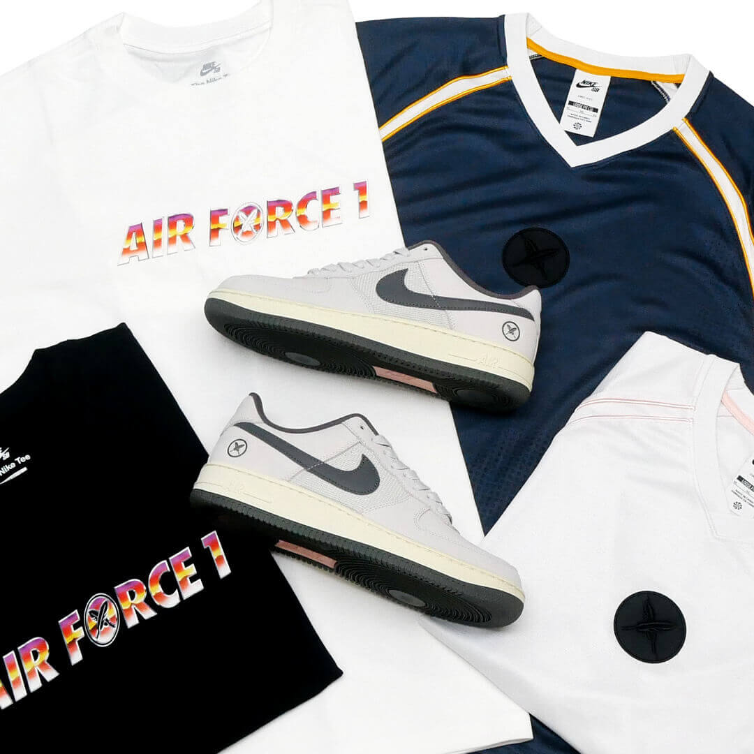 【商品情報】NIKE SB シューズ AIR FORCE 1 QS x YUTO HORIGOME IO8439-100