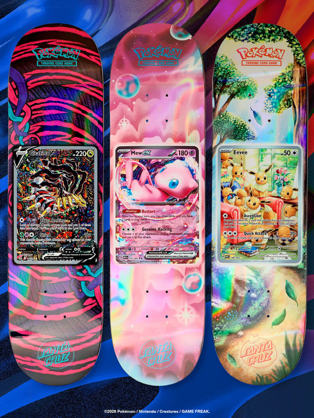 SANTA CRUZ x Pokémon™ TCG ブラインドバッグデッキ & アパレル・限定コレクション デッキ 09