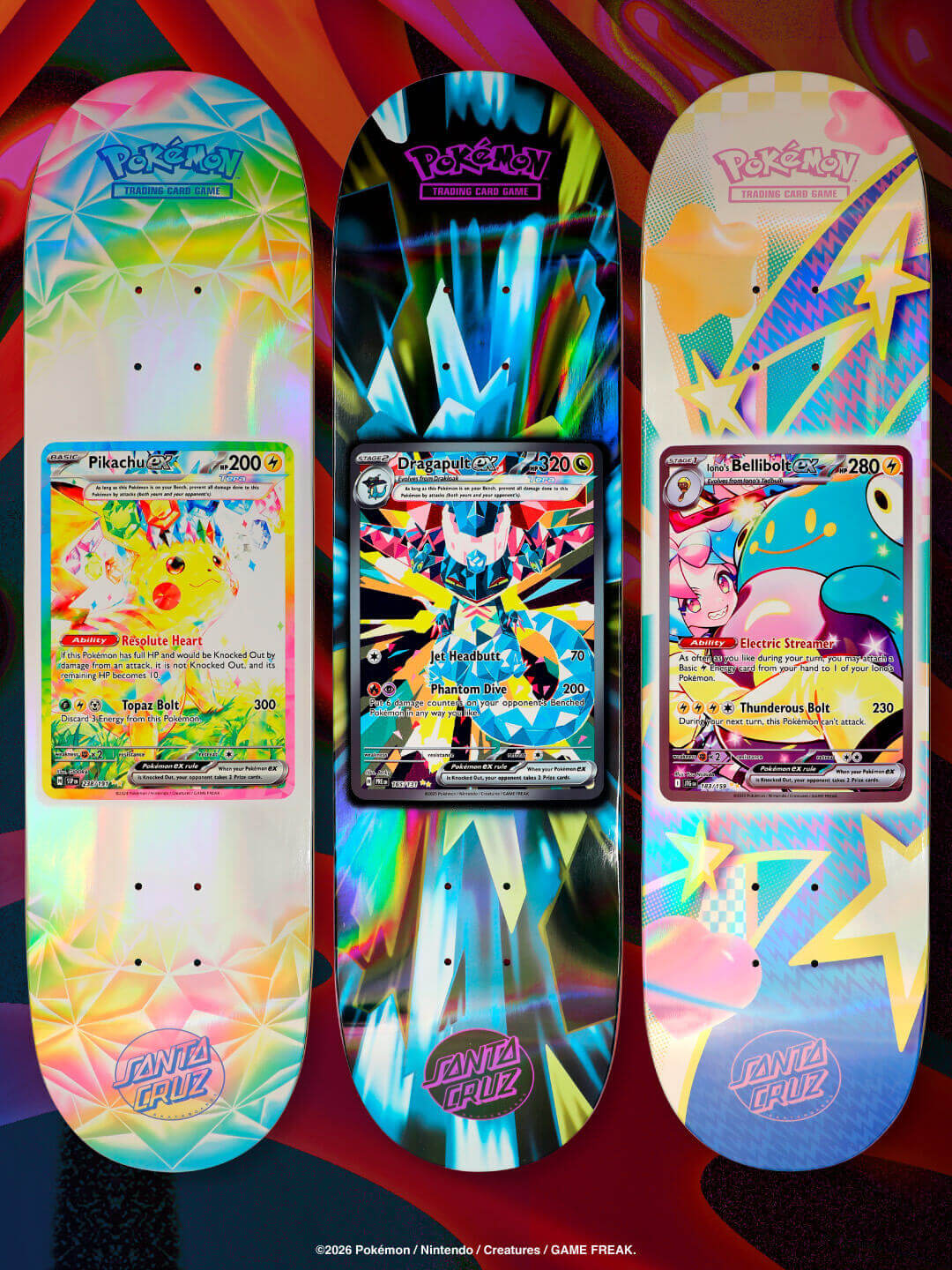 SANTA CRUZ x Pokémon™ TCG ブラインドバッグデッキ & アパレル・限定コレクション デッキ 10