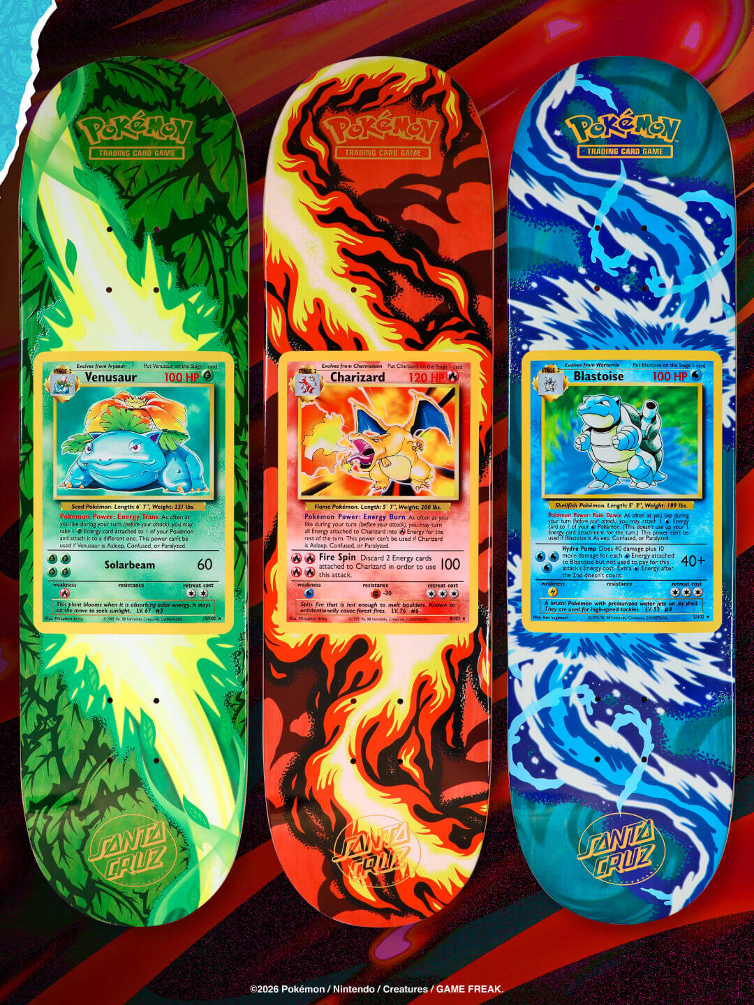 SANTA CRUZ x Pokémon™ TCG ブラインドバッグデッキ & アパレル・限定コレクション デッキ 01