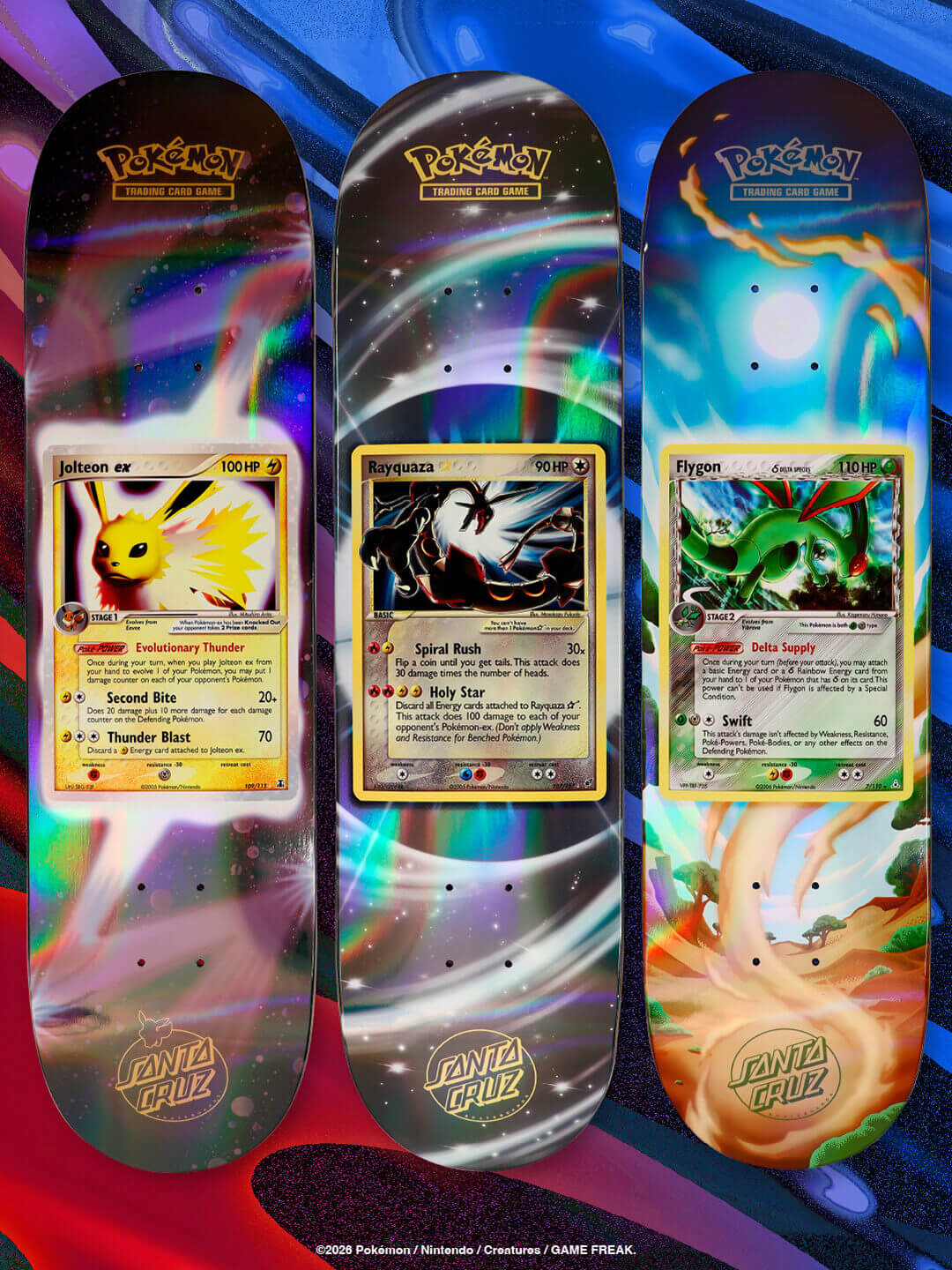 SANTA CRUZ x Pokémon™ TCG ブラインドバッグデッキ & アパレル・限定コレクション デッキ 03