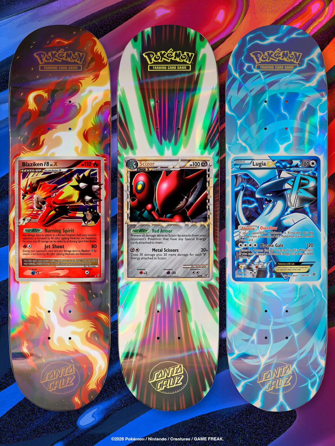SANTA CRUZ x Pokémon™ TCG ブラインドバッグデッキ & アパレル・限定コレクション デッキ 05