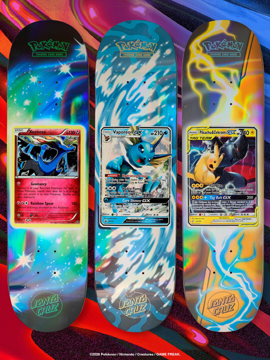 SANTA CRUZ x Pokémon™ TCG ブラインドバッグデッキ & アパレル・限定コレクション デッキ 07